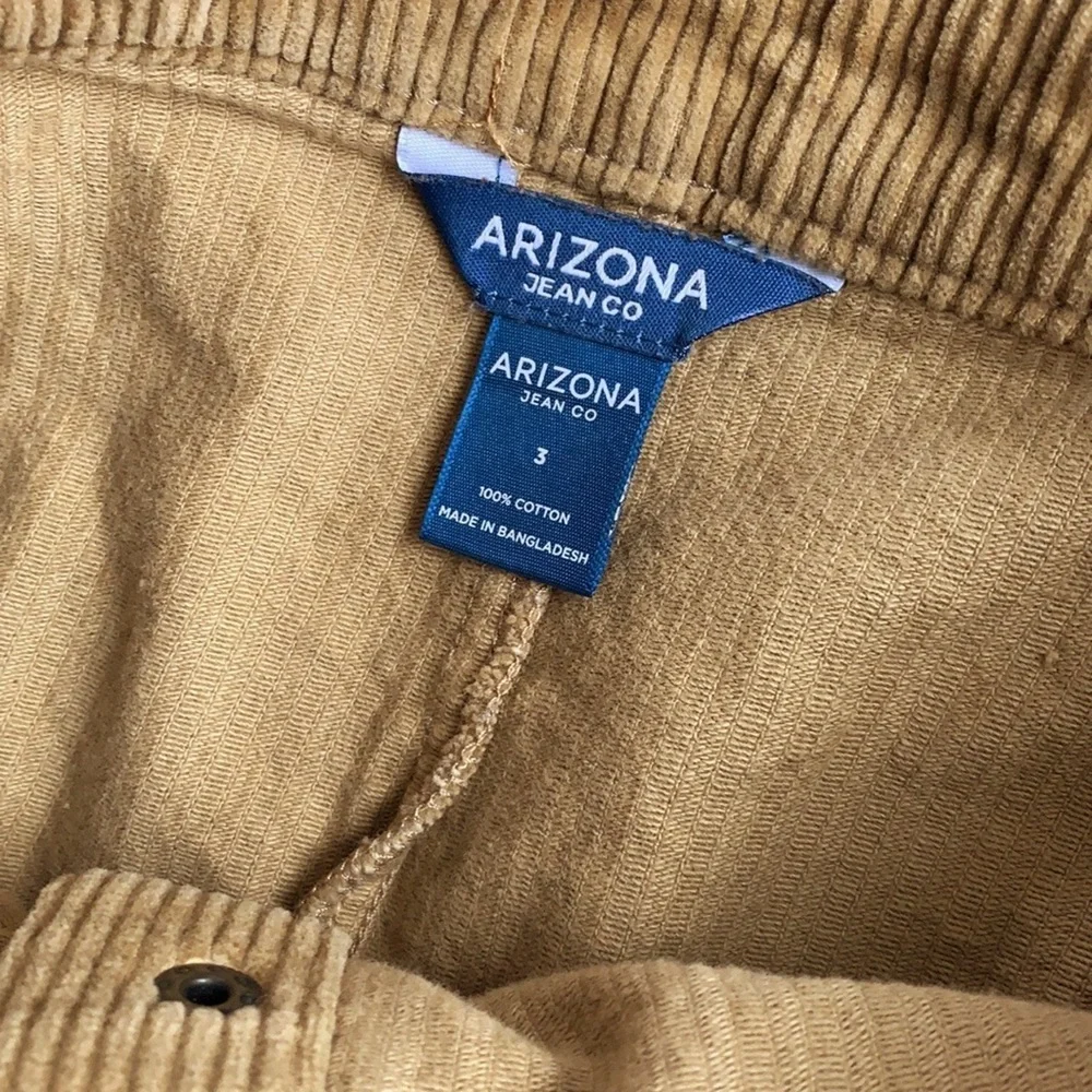 🌿Final Sale Arizona Jean Co. Corduroy Button Up Brown‎ Skirt